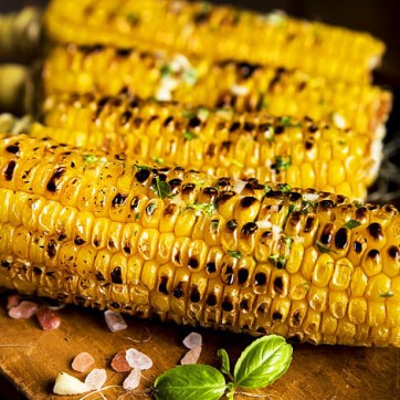 Corn Grilled Naked