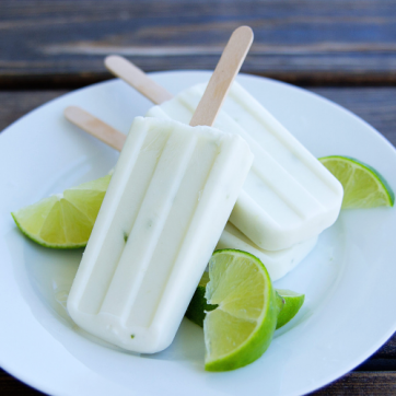 Coconut Lime Popsicles