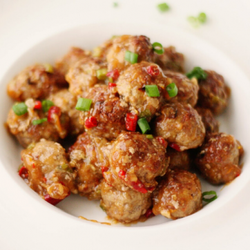 Spicy Turkey Meatballs