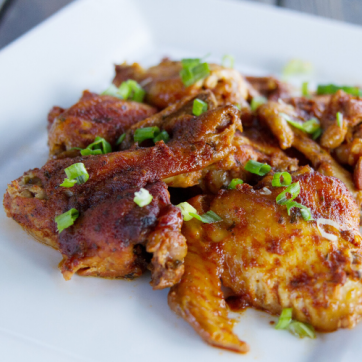 Honey-Glazed Chicken Wings