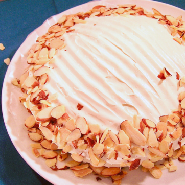 Almond Creme Cake